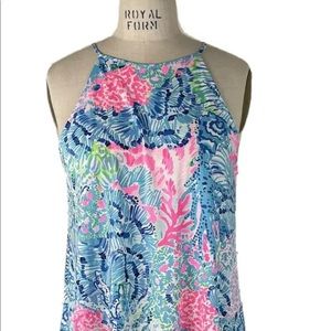 Lilly Pulitzer Margot Swing Dress Multi Sink or Swim Size XL